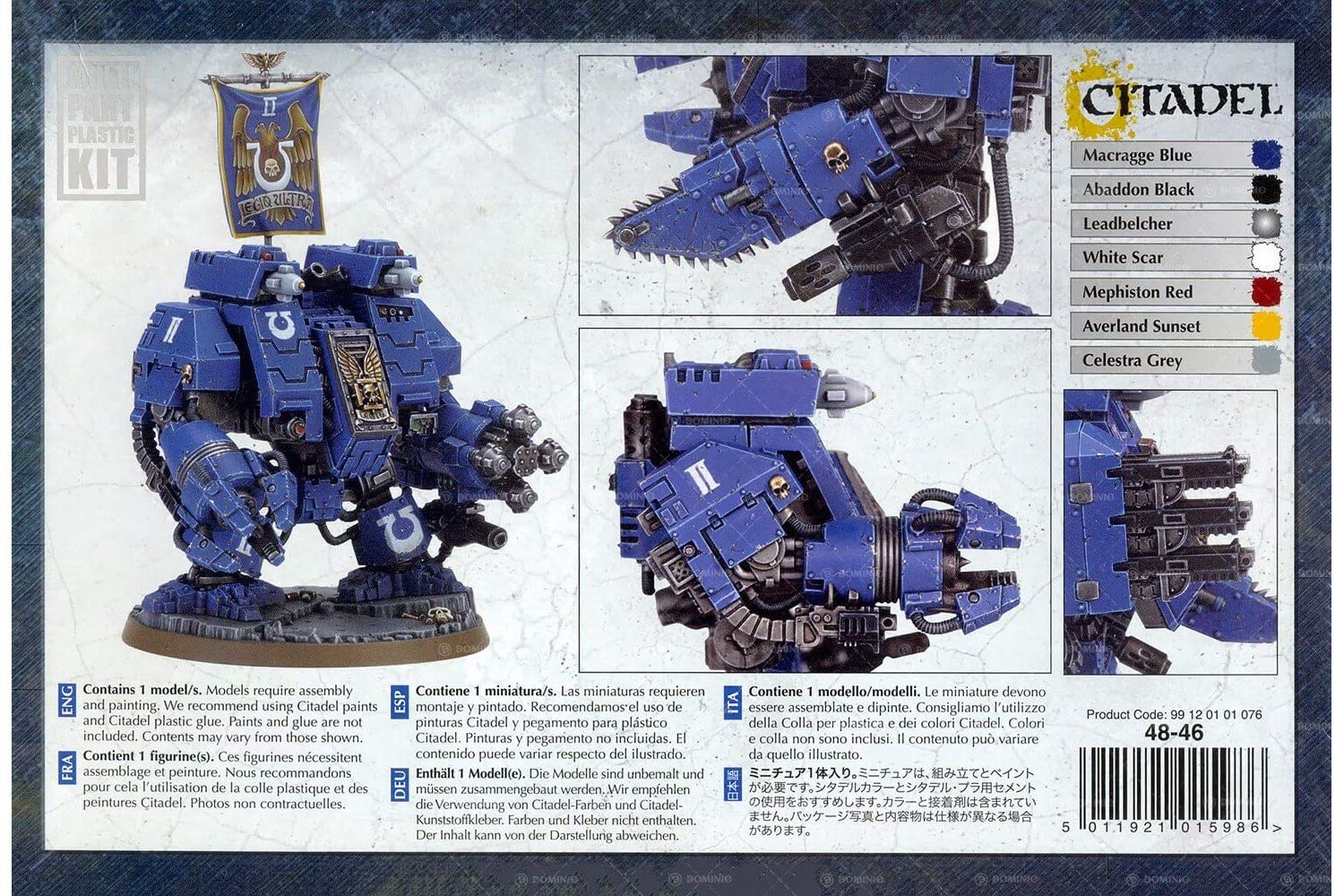 Amazon.co.jp: Warhammer 40k Space Marines Ironclad Dreadnought